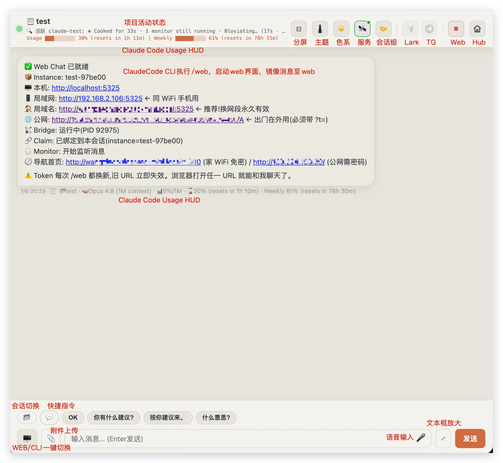 web 驾驶舱全功能标注图